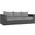 Sojourn Canvas Gray Outdoor Patio Sunbrella Sofa