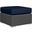 Sojourn Canvas Navy Outdoor Patio Sunbrella Ottoman