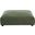 Solace Modular Corduroy Upholstered Ottoman In Fern