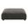 Solace Modular Upholstered Fabric Ottoman In Charcoal