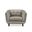 Solana Leather Chair In Chico Slate