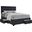 Soledad Full 4-drawer Button Tufted Storage Bed Charcoal