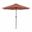 Soli 9 Foot Outdoor Umbrella with Auto Tilt In Red
