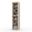 Solid Wood 16.5" Bathroom Storage Cabinet With Adjustable Shelves In Beige