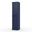 Solid Wood 16.5" Bathroom Storage Cabinet With Raised Panel Doors And Adjustable Shelves In Navy Blue