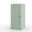 Solid Wood 16.5" Bathroom Storage Cabinet With Shaker Door And Adjustable Shelves In Sage