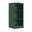 Solid Wood 16.5" Modular Cabinet With Adjustable Shelves In Green