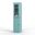 Solid Wood 16.5" Pantry Cabinet With Raised Panel And Frosted Glass Doors In Aqua