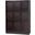 Solid Wood 3-Sliding Door Wardrobe In Java