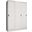 Solid Wood 3-Sliding Door Wardrobe In White