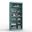 Solid Wood 32" Bathroom Storage Cabinet With Adjustable Shelves In Aqua