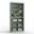 Solid Wood 32" Bathroom Storage Cabinet With Adjustable Shelves In Sage