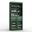 Solid Wood 32" Bathroom Storage Cabinet With Clear Glass Doors And 2-Drawers In Green
