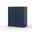 Solid Wood 32" Bathroom Storage Cabinet With Raised Panel Doors And 2-Drawers In Navy Blue