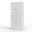 Solid Wood 32" Pantry Cabinet With 2-Drawers And Adjustable Shelves In White