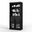 Solid Wood 32" Pantry Cabinet With Frosted Glass Doors And 2-Drawers In Black