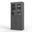 Solid Wood 32" Pantry Cabinet With Shaker Doors And 2-Drawers In Gray