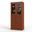 Solid Wood 32" Pantry Cabinet With Shaker Doors And 2-Drawers In Mocha