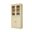 Solid Wood 32" Pantry Cabinet With Shaker Doors And 2-Drawers In Yellow