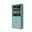 Solid Wood 32" Pantry Cabinet With Shaker Doors And Adjustable Shelves In Aqua