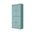 Solid Wood 32" Pantry Cabinet With Shaker Doors And Adjustable Shelves In Aqua