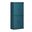 Solid Wood 32" Pantry Cabinet With Shaker Doors And Adjustable Shelves In Black