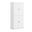 Solid Wood 32" Pantry Cabinet With Shaker Doors And Adjustable Shelves In White
