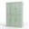 Solid Wood 48.5" Pantry Cabinet With Shaker Doors And 2-Drawers In Sage