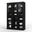 Solid Wood 48.5" Pantry China Cabinet With Clear Glass Doors And Adjustable Shelves In Black