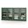 Solid Wood 64" Sideboard With Clear Glass Doors And 4-Drawers In Green