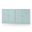 Solid Wood 64" Sideboard With Raised Panel Doors And 4-Drawers In Aqua