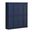 Solid Wood 65" Pantry Cabinet With Raised Panel Doors And 2-Drawers In Navy Blue