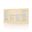Solid Wood 65" Sideboard With Frosted Glass Doors And 2-Drawers In Yellow