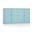 65 Inch Sideboard with Raised Panel Doors and Adjustable Shelves In Aqua