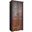 Solid Wood Flexible Wardrobe In Mocha