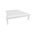 Solid Wood Full Bed Frame In White