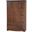 Solid Wood Grand Wardrobe In Mocha