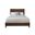 Solid Wood King Bed Frame In Walnut