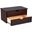 Solid Wood Kyle 2-Drawer Internal Chest In Java