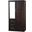 Solid Wood Metro Wardrobe With Mirrored Door In Java