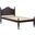 Solid Wood Reston Twin Bed In Java
