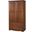 Solid Wood Smart Wardrobe In Mocha