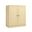 Solid Wood Tv Stand With Raised Panel Doors And Adjustable Shelves In Yellow