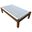 Solid Wood Twin Bed Frame In Brown