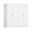 Urban 4-Door Wardrobe with Raised Panel Doors In White
