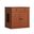 Solid Wood Ziva 2-Door Cat Litter Box Enclosure In Mocha