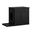 Solid Wood Ziva 2-Door Cat Litter Box Enclosure With Litter Catch In Black