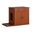 Solid Wood Ziva 2-Door Cat Litter Box Enclosure With Litter Catch In Mocha