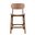 Solvang Wood Counter Stool In Brown Ale