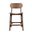 Solvang Wood Counter Stool In Carbonite